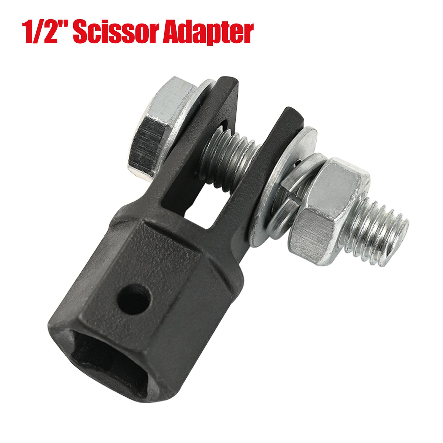ya 1 6.30 1/2 Scissor Jack Adapter Drive Impact Wrench Chrome Vanadium Steel Repair Tool