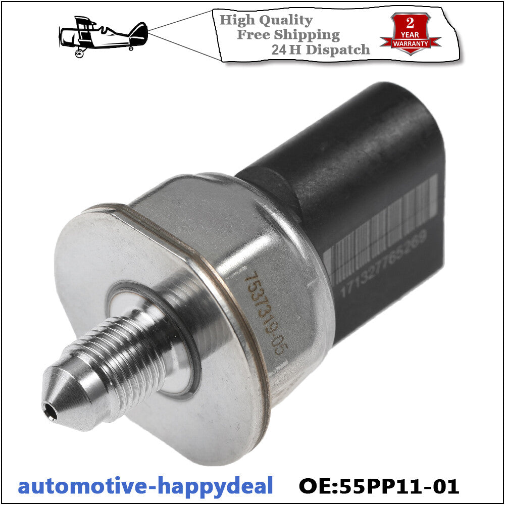 ya 1 8.5.4 for 1 3 5 6 7 X5 Z4 FUEL HIGH PRESSURE RAIL SENSOR 55PP11-01
