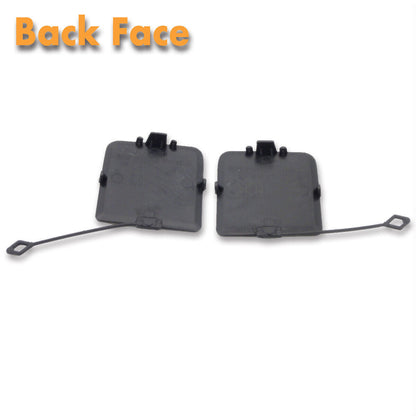 ya 5 8.7 2Pcs Rear Bumper Tow Hook Cover Cap Towing Eye Caps Fit for BMW X1 E84 2010-2012