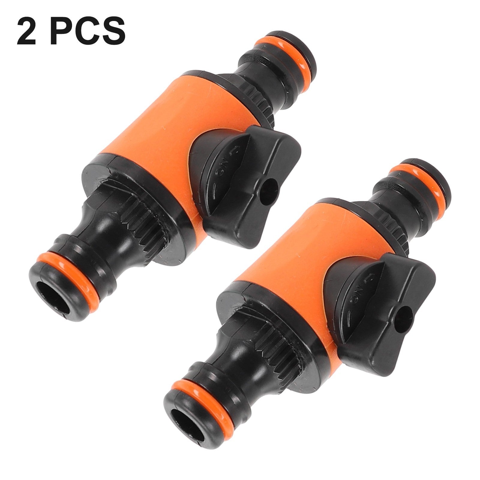 ya 14 2Pcs Hose Connector Connector Fitting Garden Hose Orange Quick Coupler