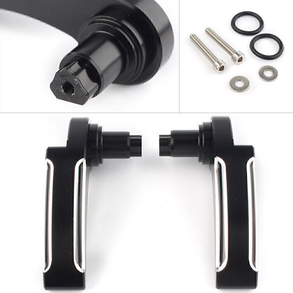 ya 12 5.21 Rear Saddlebag Lid Lifter Fit for Harley Touring FLHR FLHT FLHX FLTR 2014-2014 Black