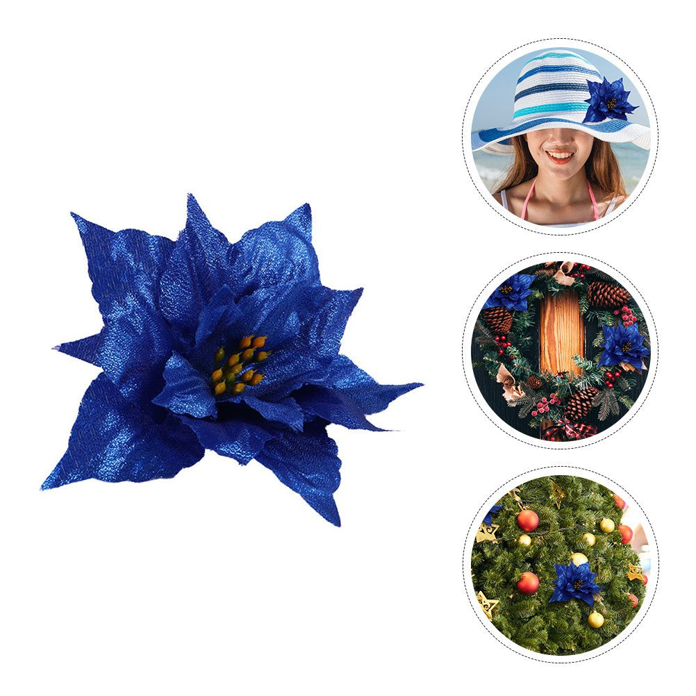 ya 25 10 Pcs Artificial Flowers Wreath Making Supplies Decoration Set