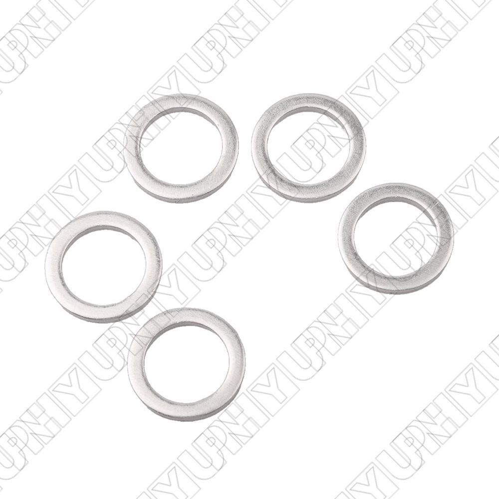 ya 5 8.7 5Pcs Engine Oil Drain Plug Gaskets 21513-23001 for Hyundai Accent for Kia Optima Rio