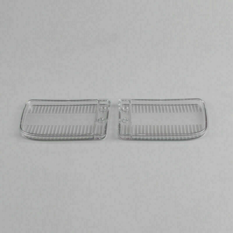 ya 1 8.5.4 2* Front Bumper Fog Lights Clear Plastic Lens Fit For E30 318i 318is 82~91