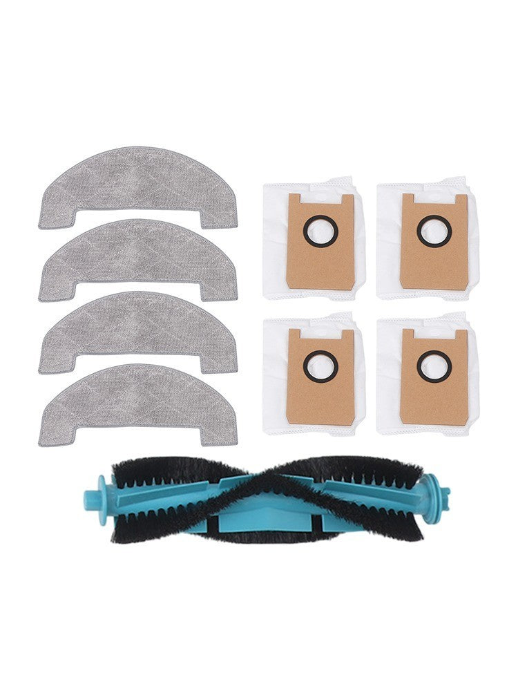 ya 25 Mop Cloths and Dust Bags Kit for Ultenic For T10 Lite Robot Vacuum Cleaner