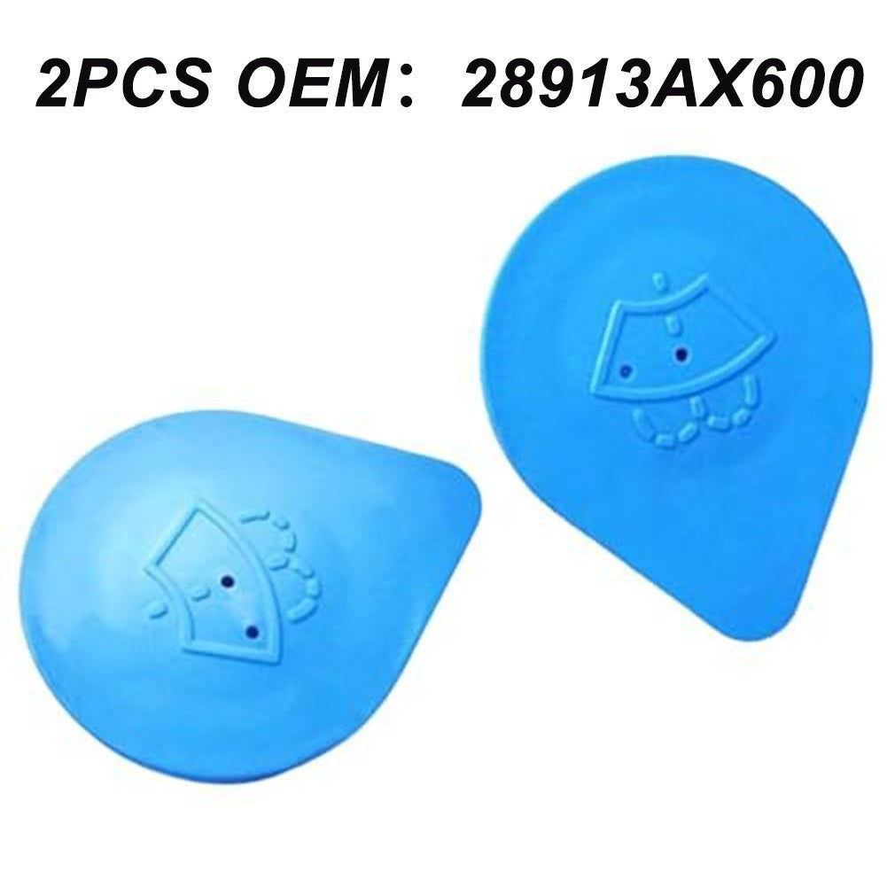 ya 5 8.7 2Pcs Wiper Wash Reservoir Cap Windscreen Washer Bottle Cap 28913AX600 for for Nissan