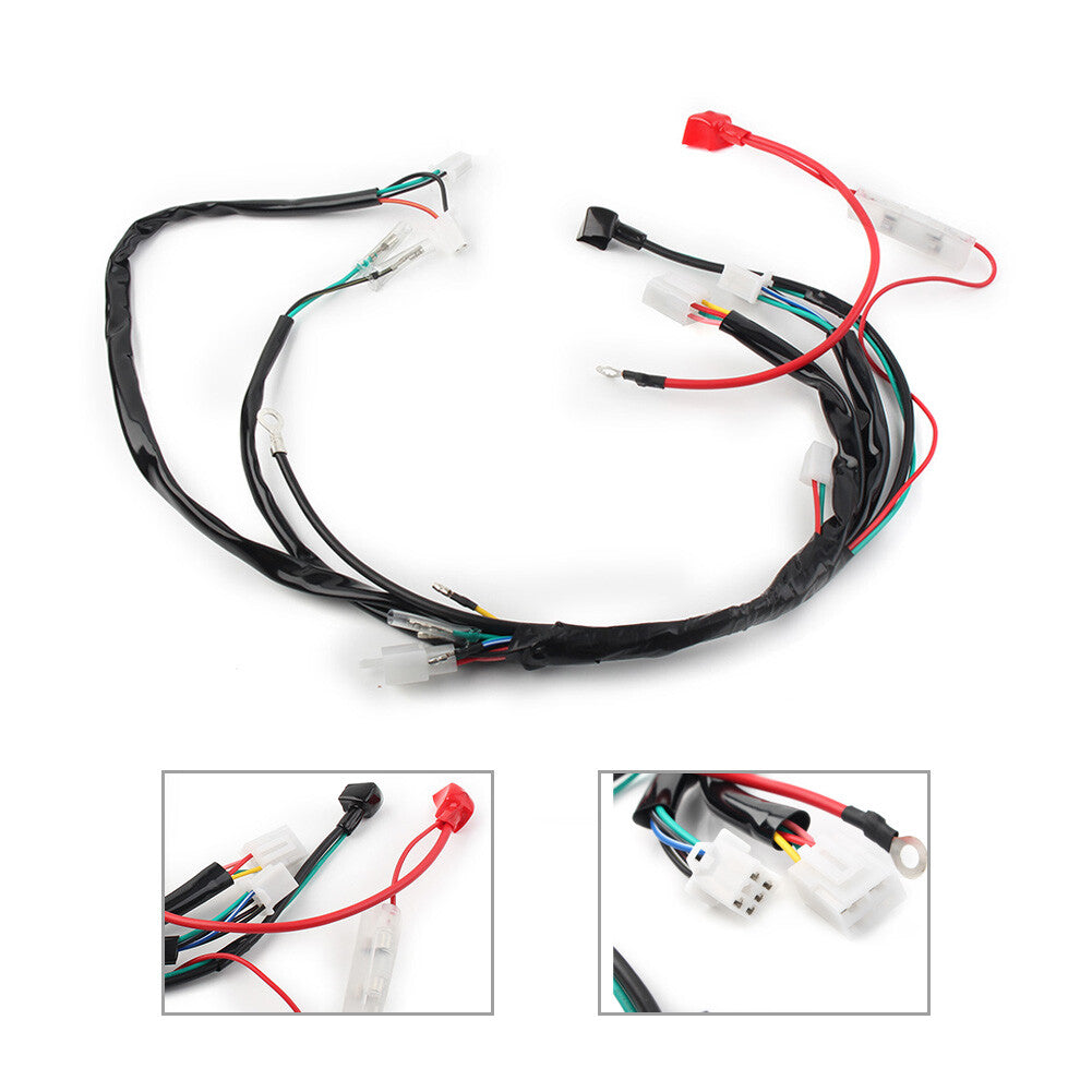 ya 5 8.7 Electric Wiring Harness For Chinese ATV UTV GoKart Taotao 50/70CC/90CC/110CC