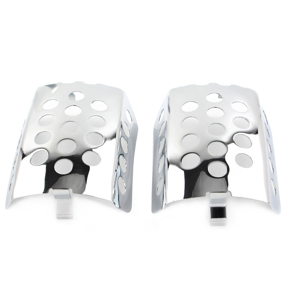 ya 5 8.7 Silver Caliper Screen Insert Guard Cover Fit for Harley CVO Road Electra Gl