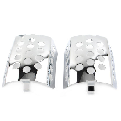 ya 5 8.7 Silver Caliper Screen Insert Guard Cover Fit for Harley CVO Road Electra Gl