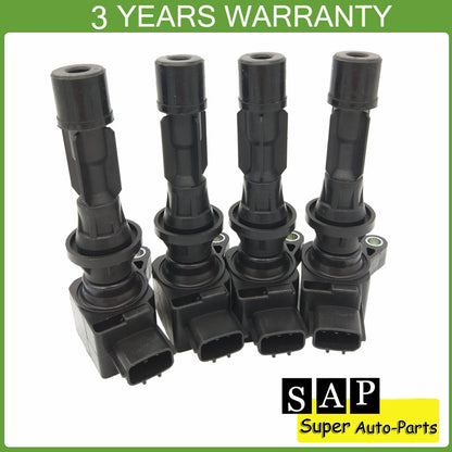 ya 5 8.7 Set of 4PCS Ignition Coil LFB6-18-100 Fits for Mazda 5 2006-2008 2.3L-L4 5C1741