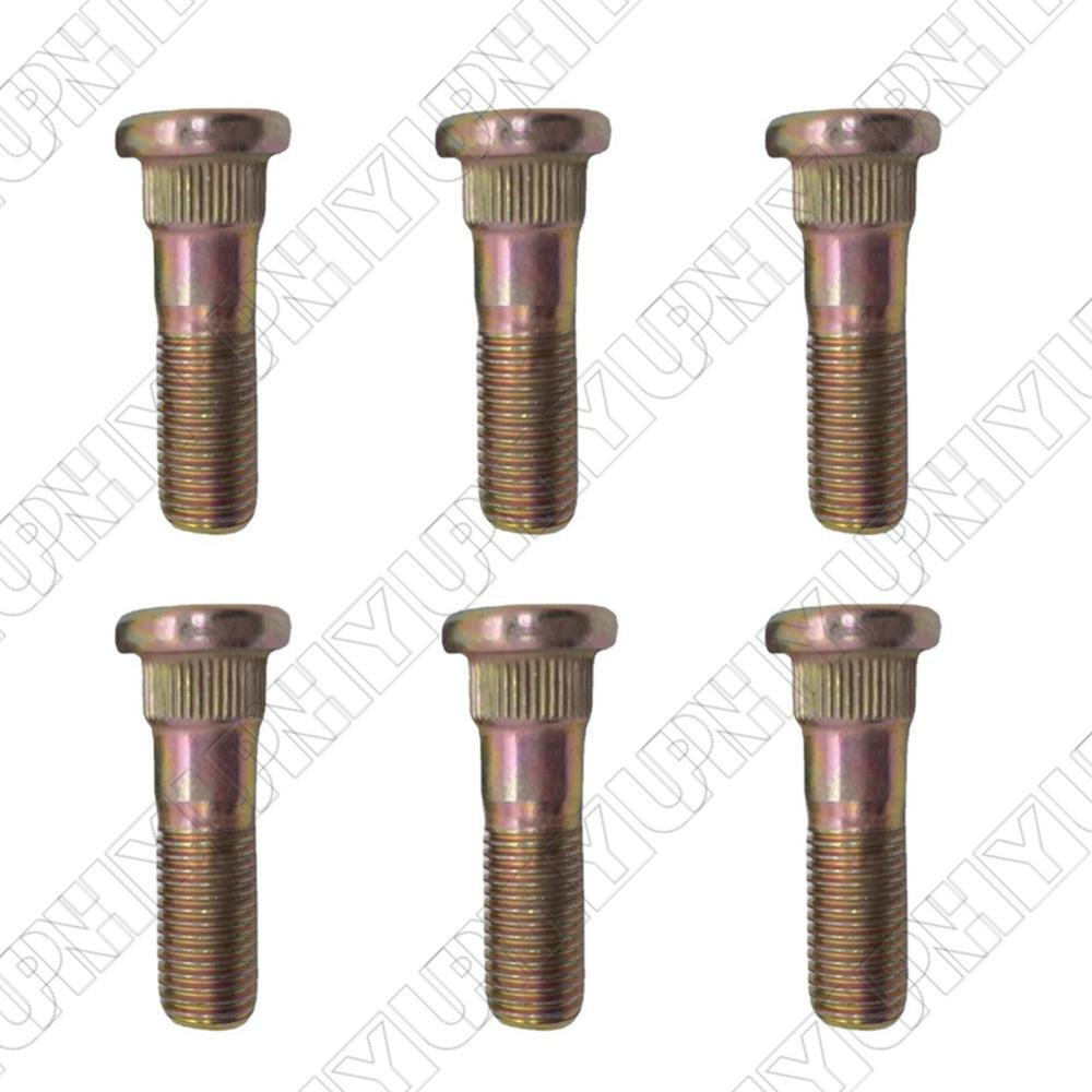 ya 5 8.7 6Pcs Wheel Stud Lug Bolt Set for Mitsubishi L200 Triton for Pajero Montero MB584750