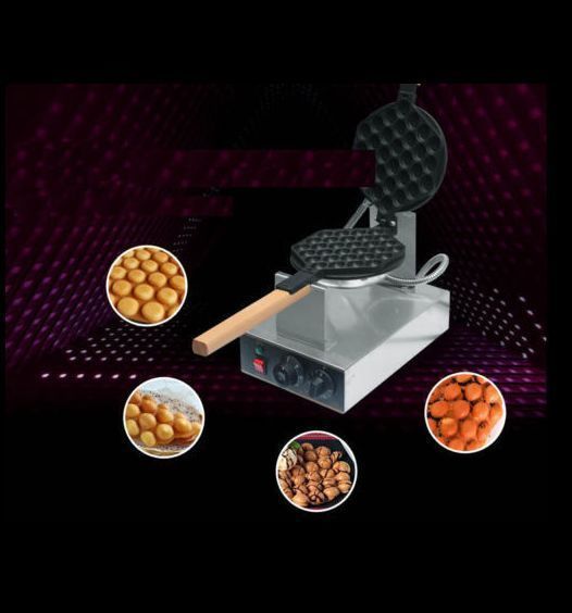 ya 25 Great Stainless Steel Electric Egg cake oven QQ Egg Waffle Maker machine110/220v