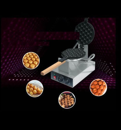 ya 25 Great Stainless Steel Electric Egg cake oven QQ Egg Waffle Maker machine110/220v