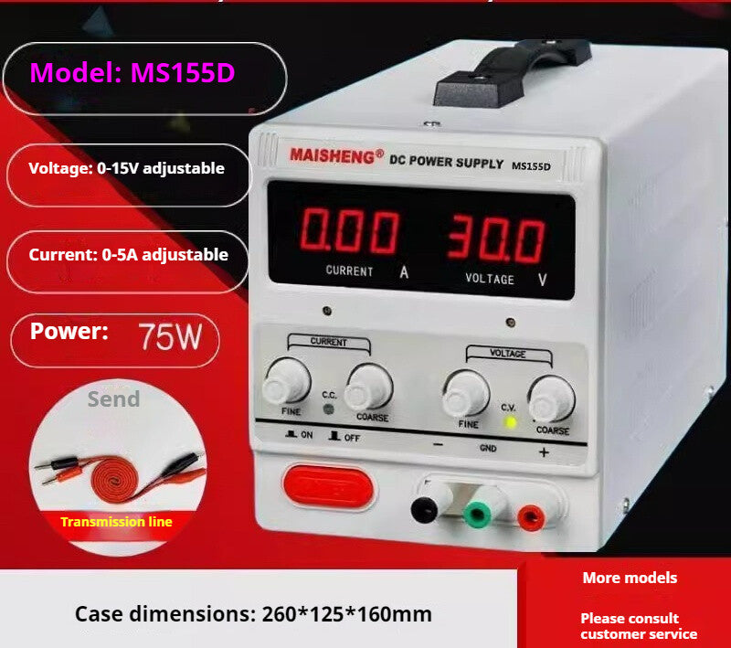 Regulated Lab Power Supply Adjustable Stabilizer Switching Bench Source
