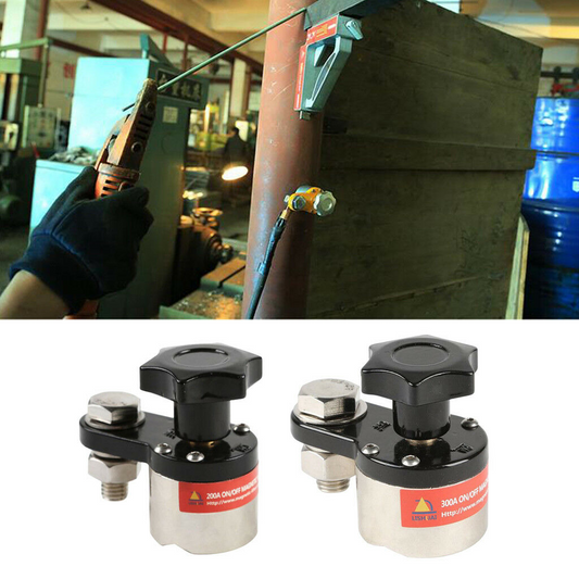 Magnetic Fixing Connector Welding Ground Wire Clip Switch Clamp Holder Device