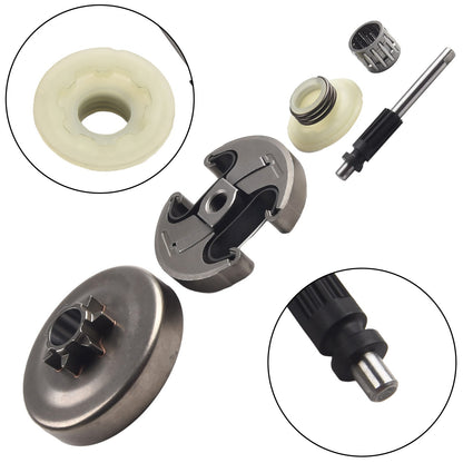 ya 17 Clutch Kit Garden Power Tools Accessories Chainsaw Clutch Set Oil Pump Worm Gear
