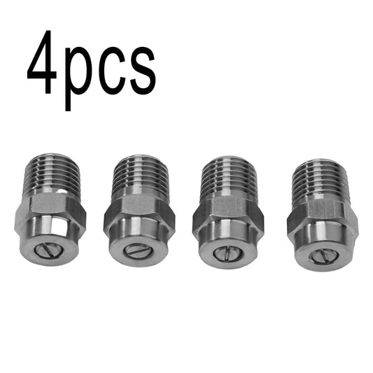 ya 26 Thread Type Pressure Washer Nozzle Washer Nozzle 4000PSI 4pcs 4x Adapter