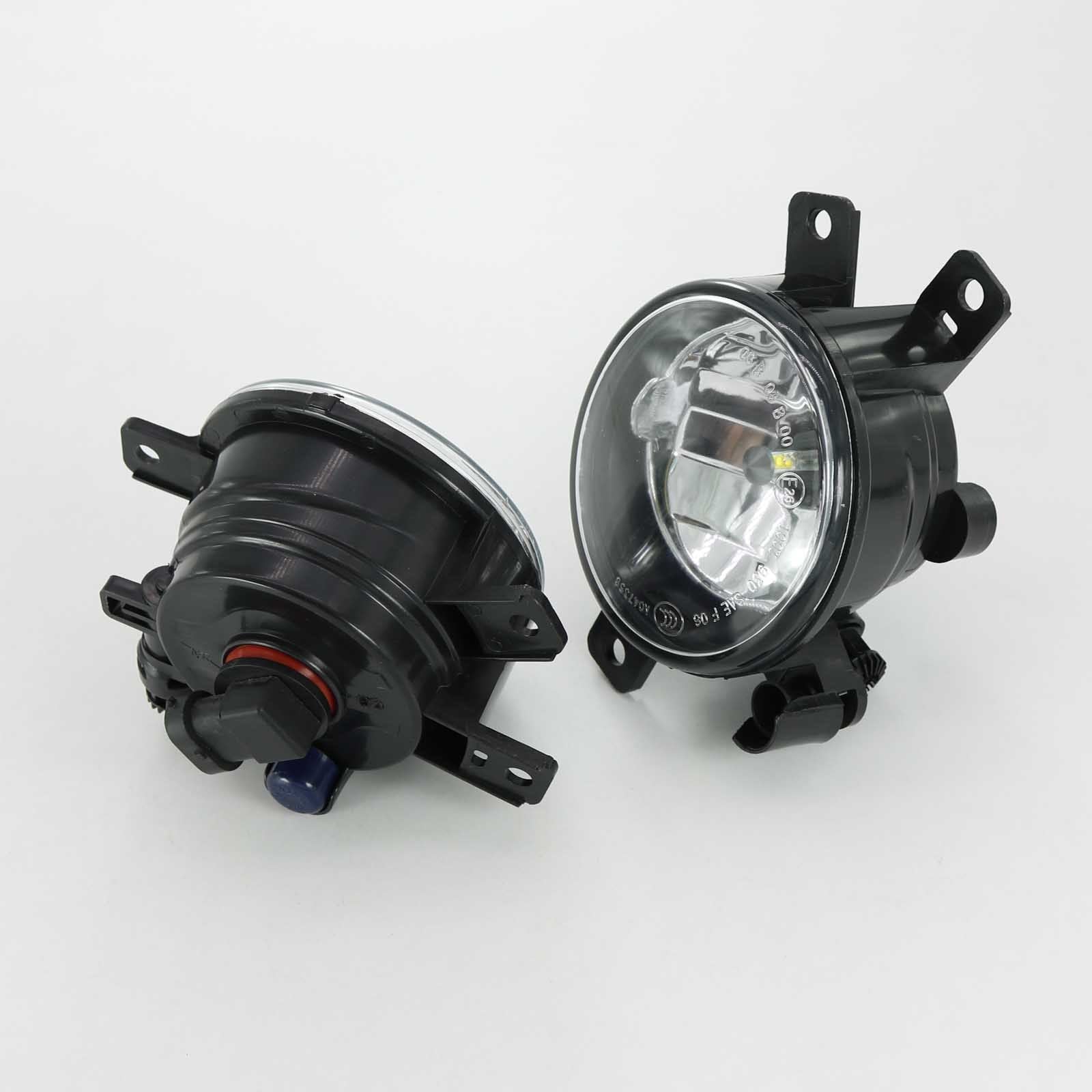 ya 1 8.5.1 2pcs Front LED Fog Lamp Light For X1 E84 16i 20i 2012 2013 2014 2015 W/Bulbs