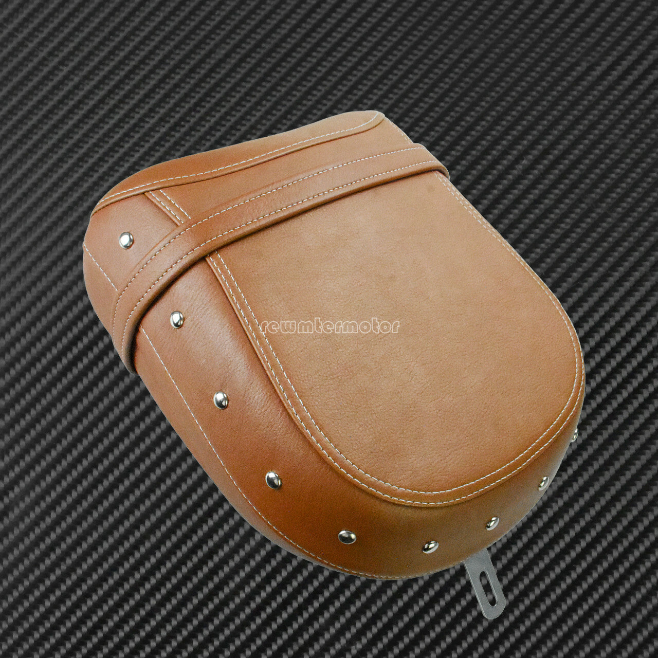 ya 5 8.7 Brown Rear Passenger for SEAT Pillion Pad Fit For Indian Chief Dark Horse Roadmaster