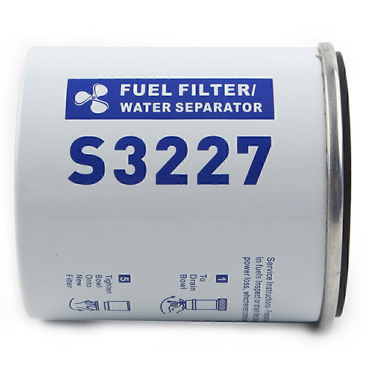 ya 1 7.7 For Boat Motor Fuel Filter Water Separator Racor S3227 320R-490RRAC01 1X