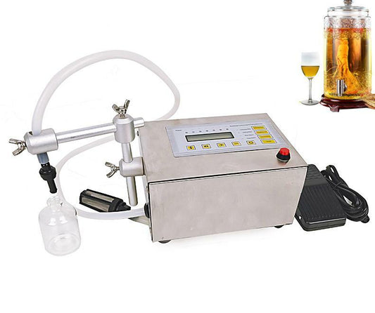 220V 5-3500ml Digital Control Water Oil Perfume Milk Bottle FIlling Machine