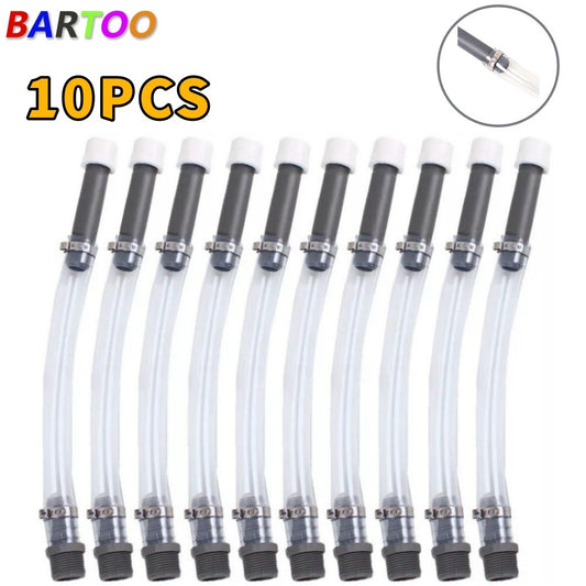ya 1 6.30 10PCS Deluxe Fuel Jug Hoses Filler Racing Utility Gas Can Kit VP Spout