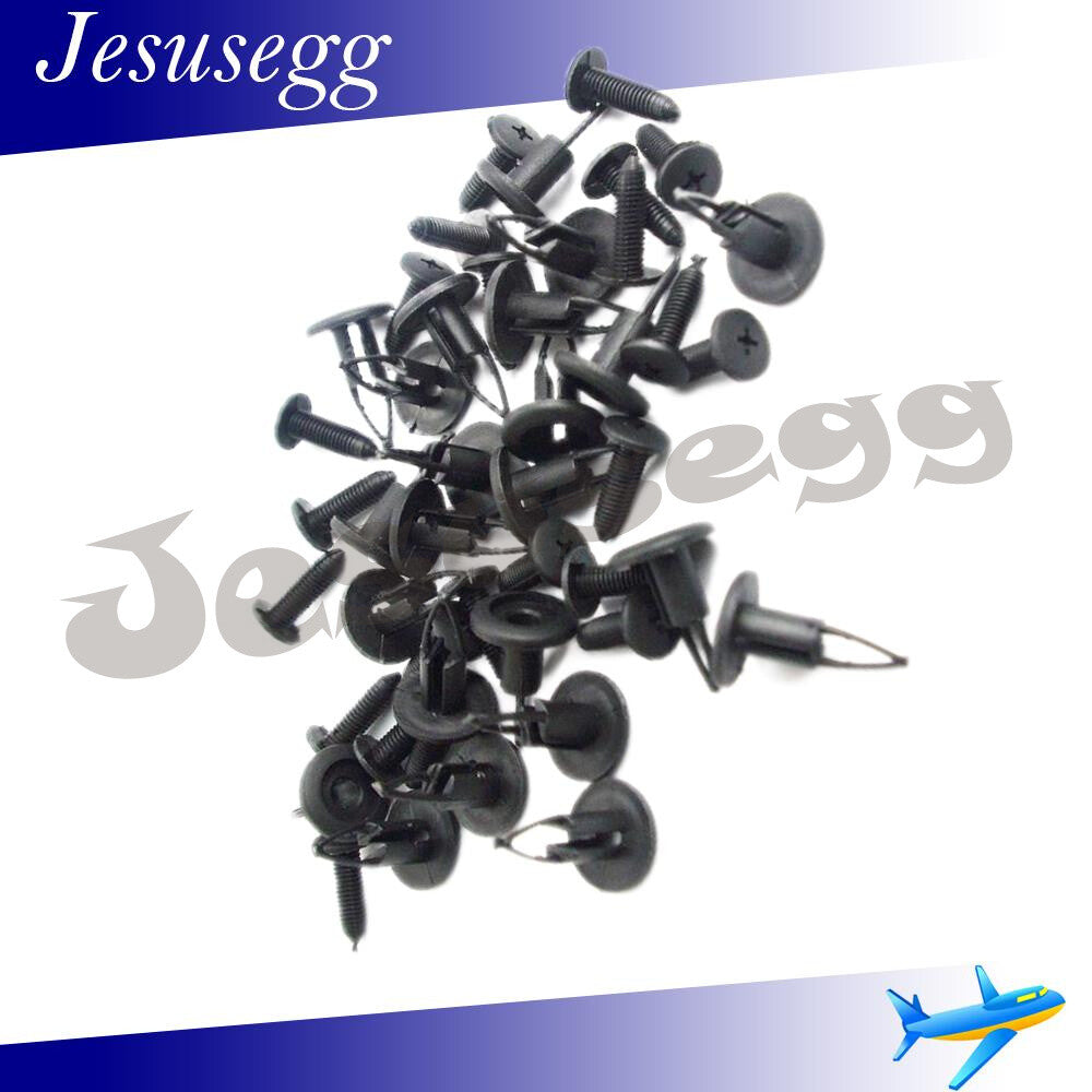ya 27 6.18.2 30pcs 90467-09101 Bumper Fender Splash Guard Retainer Clips Fastener for Toyota