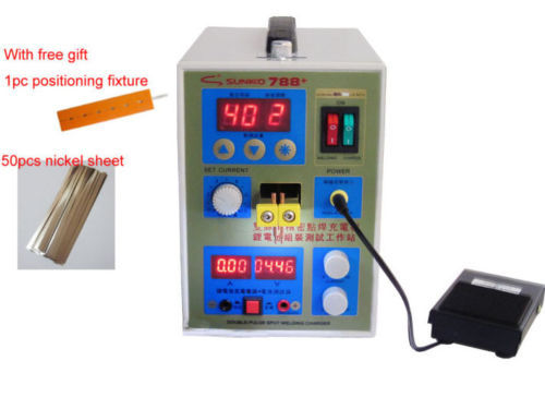 3 in 1 Pulse Battery Spot Welder 788H Welding Machine 800A 0.1 - 0.2 mm 36V 60A