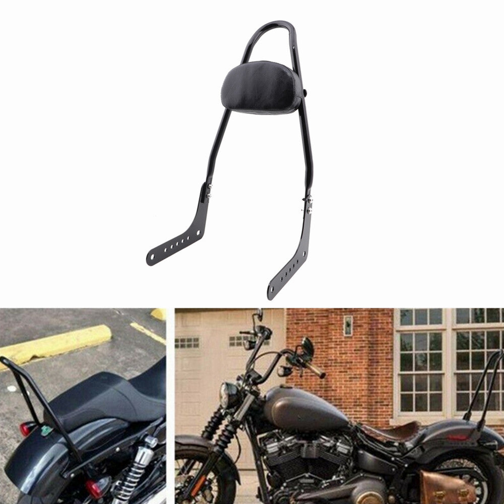ya 3 6.25.3 Rear Passenger Sissy Bar Backrest w/Pad for Harley Softail Street Bob 2018-2020