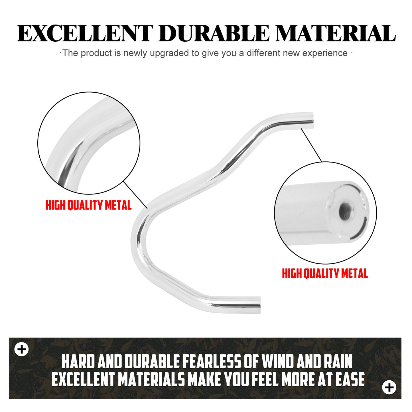 ya 5 8.7 Chrome Highway Engine Guard Crash Bars Bumper Protection for BMW R18 B 2020-2023