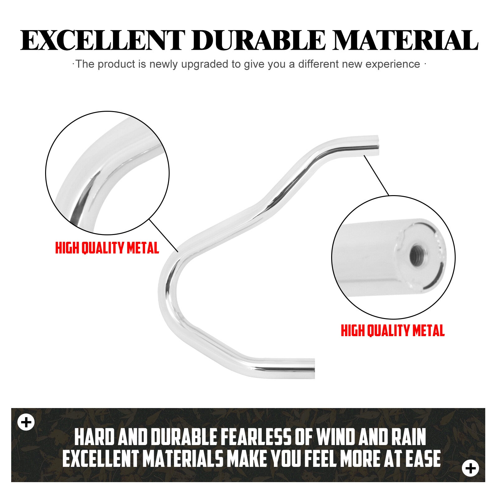 ya 5 8.7 Chrome Highway Engine Guard Crash Bars Bumper Protection for BMW R18 B 2020-2023