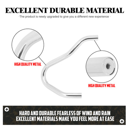 ya 5 8.7 Chrome Highway Engine Guard Crash Bars Bumper Protection for BMW R18 B 2020-2023