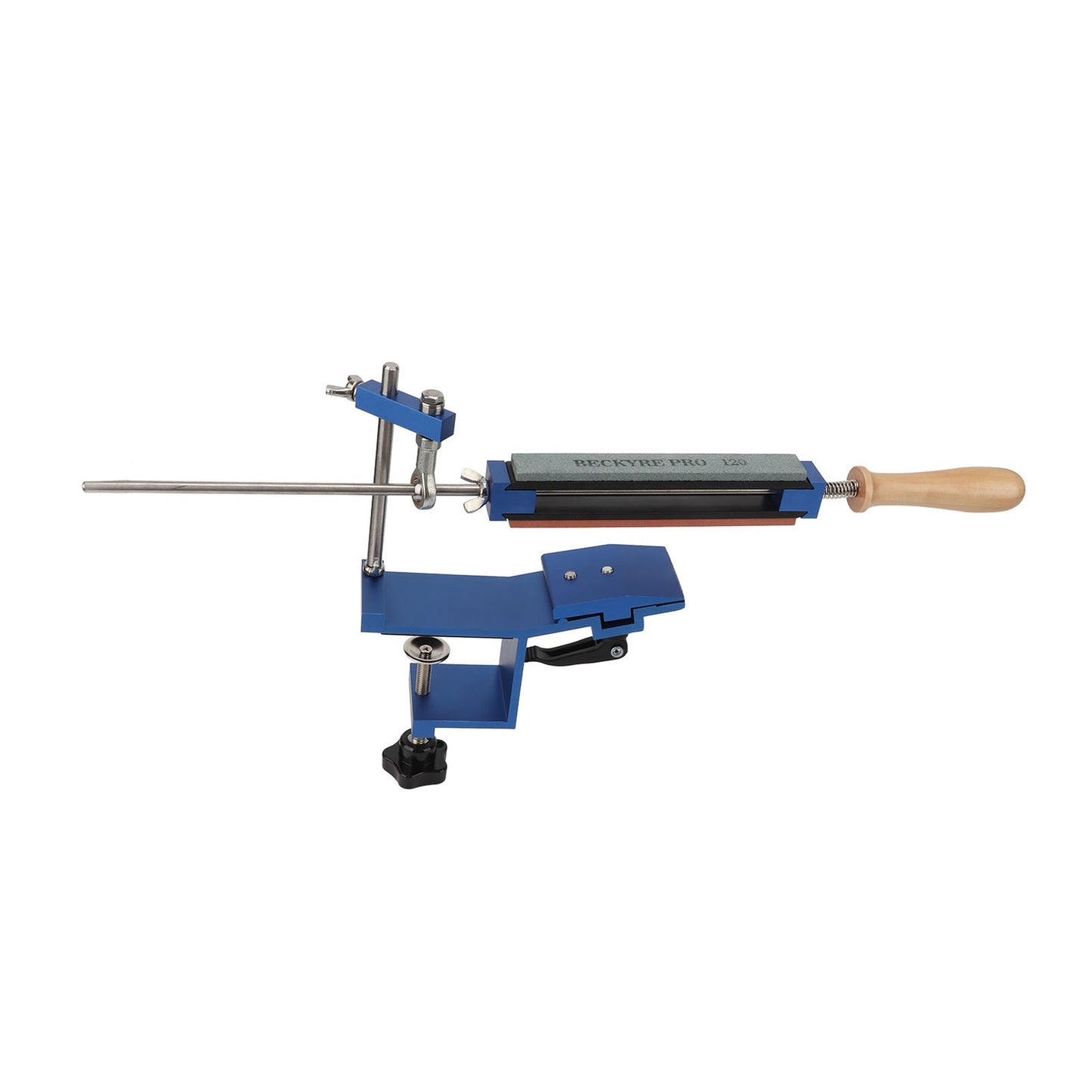 ya 25 Knife ener System With 4 Whetstones Professio l Flip Fixed Angle