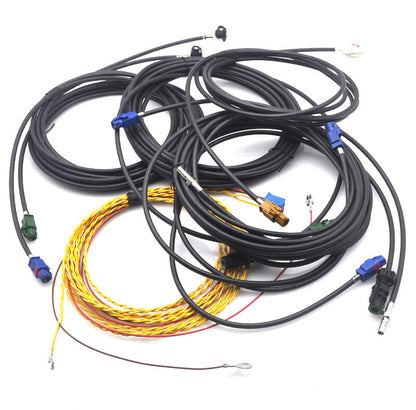 ya 5 8.7 Retrofit Surround 360 Camera Wiring Harness cable for Mercedes W166 GLE X166 GLS