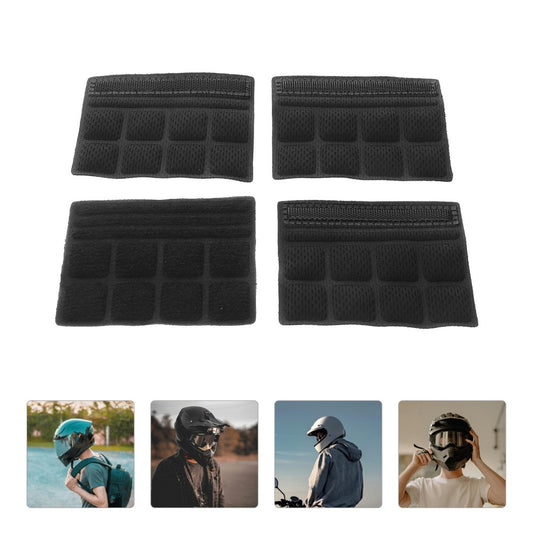 ya 2 7.15 4 Pcs Bicycle Pad Hard Hat Liner Lining Bike Pads Chin Cushion