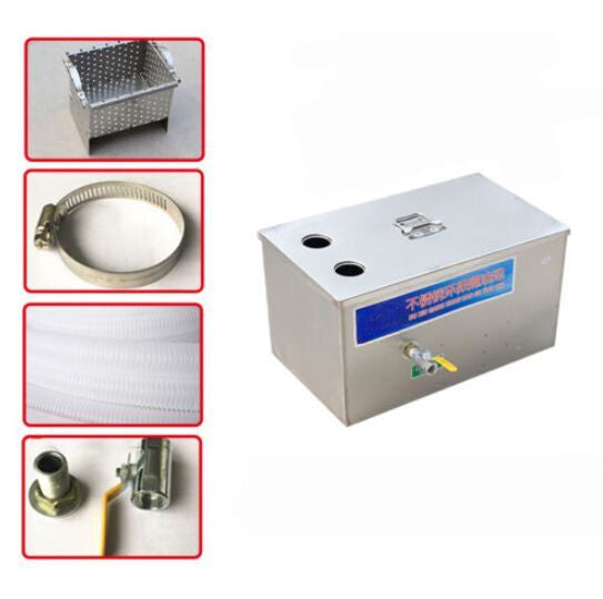 Stainless Steel Grease Trap Interceptor for Restaurant Kitchen Wastewater T