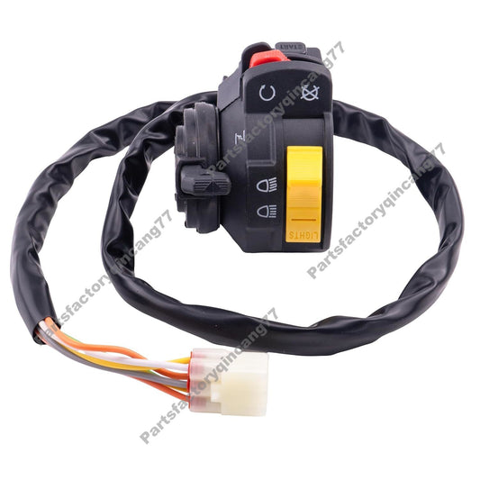 ya 1 7.4 Left Handlebar Switch 37400-19B13 for Suzuki KingQuad 300 91-02 QuadRunner 250