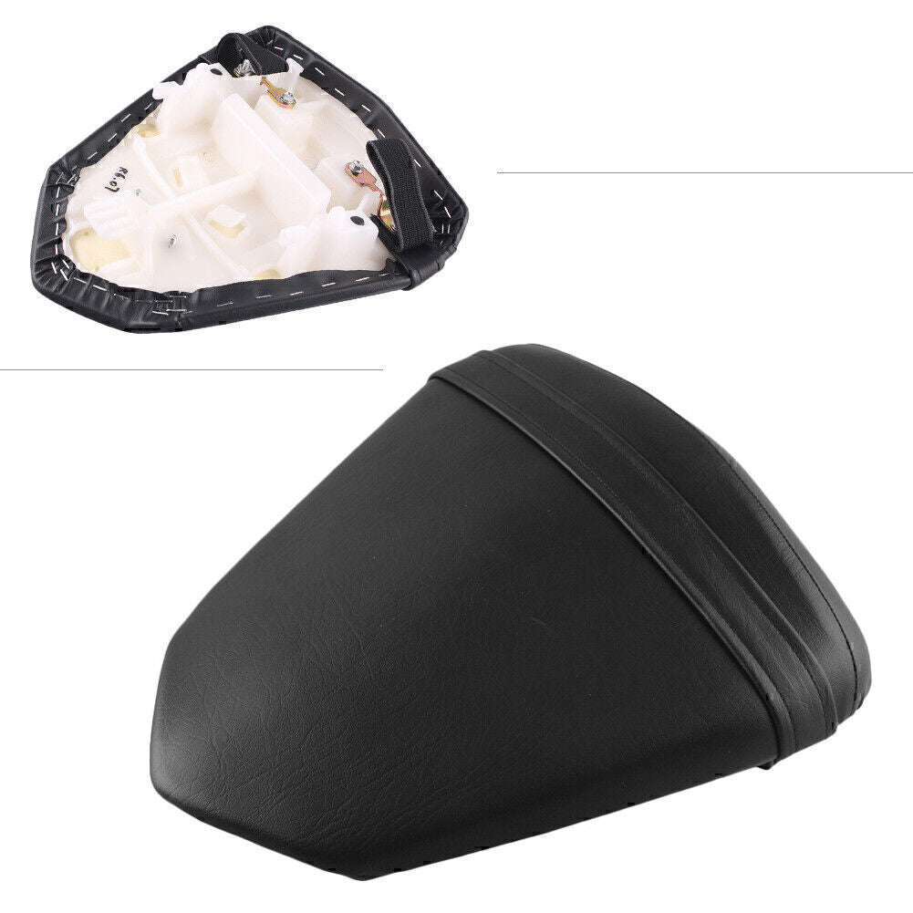 ya 5 8.7 Rear Passenger Back for SEAT Cushion Pillion fit for Yamaha YZF R6 2006-2007 Black Motor