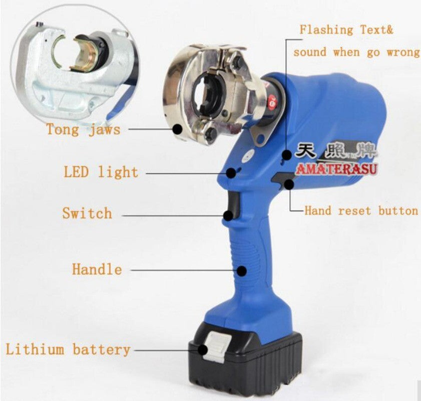 ya 25 hargeable hydraulic pliers HL-300 HL-400 electric hydraulic crimping tool