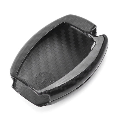 ya 5 8.7 Remote Key Fob Cover Case Carbon Fiber Black Fit for Mercedes-benz CLS GLA GLE GLS