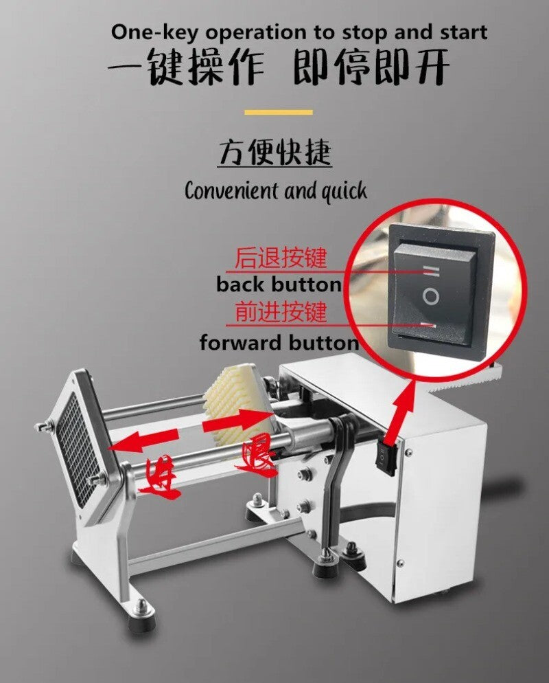 ya 26 Electric chip cutting machine stainless steel uit vegetable cutting machine