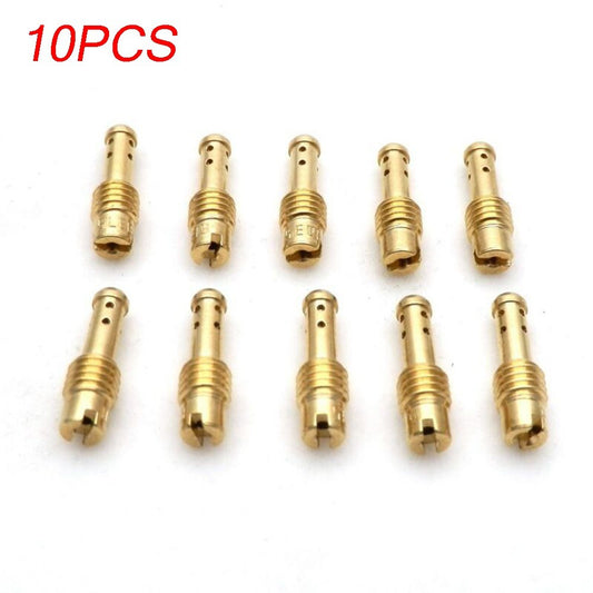 ya 3 6.23 10pcs For Pilot Jet 8 Bleed Holes For MIKUNI VM/TM/ for TMX Carburetor 10-32.5