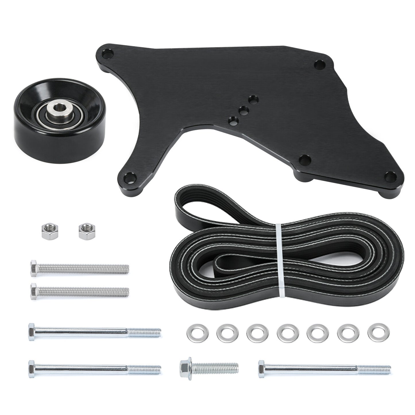 ya 10 5.29.2 LS Truck Dual Alternator Bracket Kit for Chevy GM 1999-2013 4.8 5.3 6.0 6.2L V8