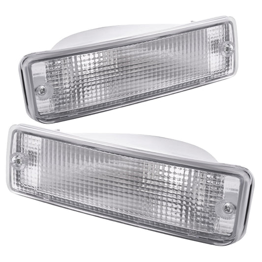 ya 3 6.25.3 For 92 93 94 95 for Toyota Pickup 2WD Clear Corner Lights + Bumper Signal Lights
