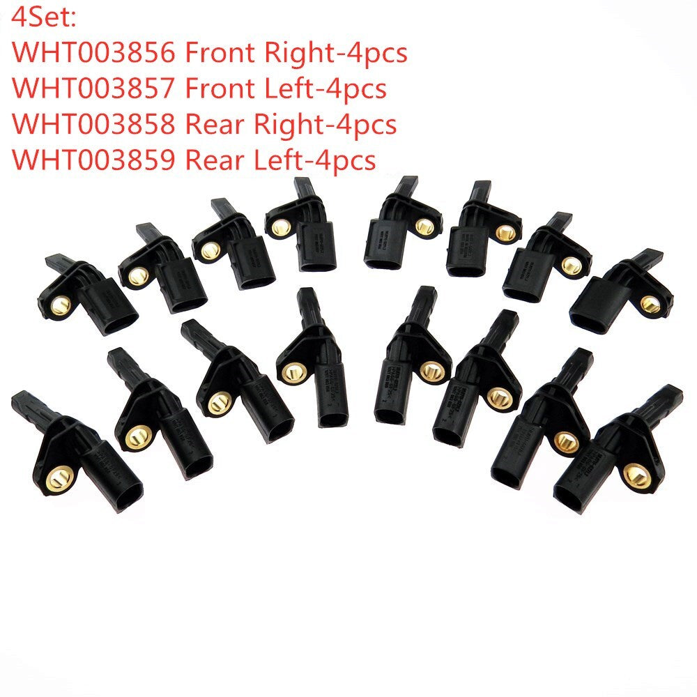 ya 1 8.5.1 4 sets of WHT 003 856 WHT003857 WHT003858 WHT 003 859 FWD ABS wheel speed sensors
