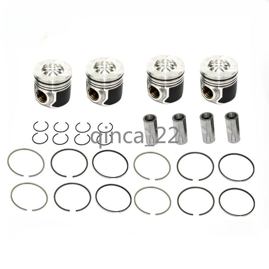 ya 3 6.25.2 4-Pack Piston Ring Kit for Hyundai for Kia D4CB 2.5 234104A920 New