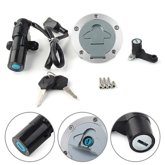 ya 4 6.22 Ignition Switch Fuel Gas Cap for SEAT Key Lock Set Fit for Yamaha YZF-R25/R3 2015 - 2019