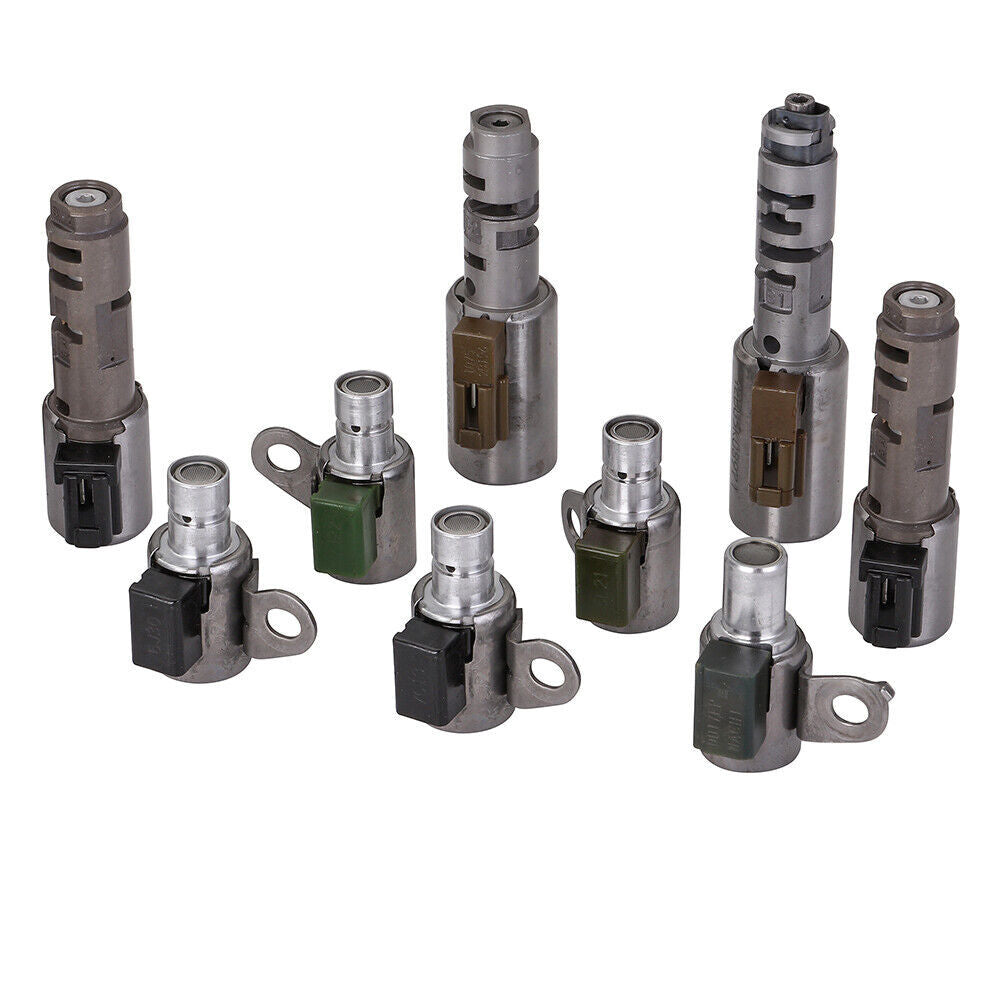 ya 1 8.5.1 9pcs Transmission Solenoid Valve Kit Shift for 05-17 for Lexus IS250 GS300 IS300 2.5L 3.5L 