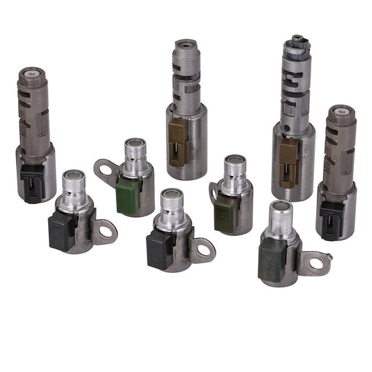 ya 1 8.5.1 9pcs Transmission Solenoid Valve Kit Shift for 05-17 for Lexus IS250 GS300 IS300 2.5L 3.5L 