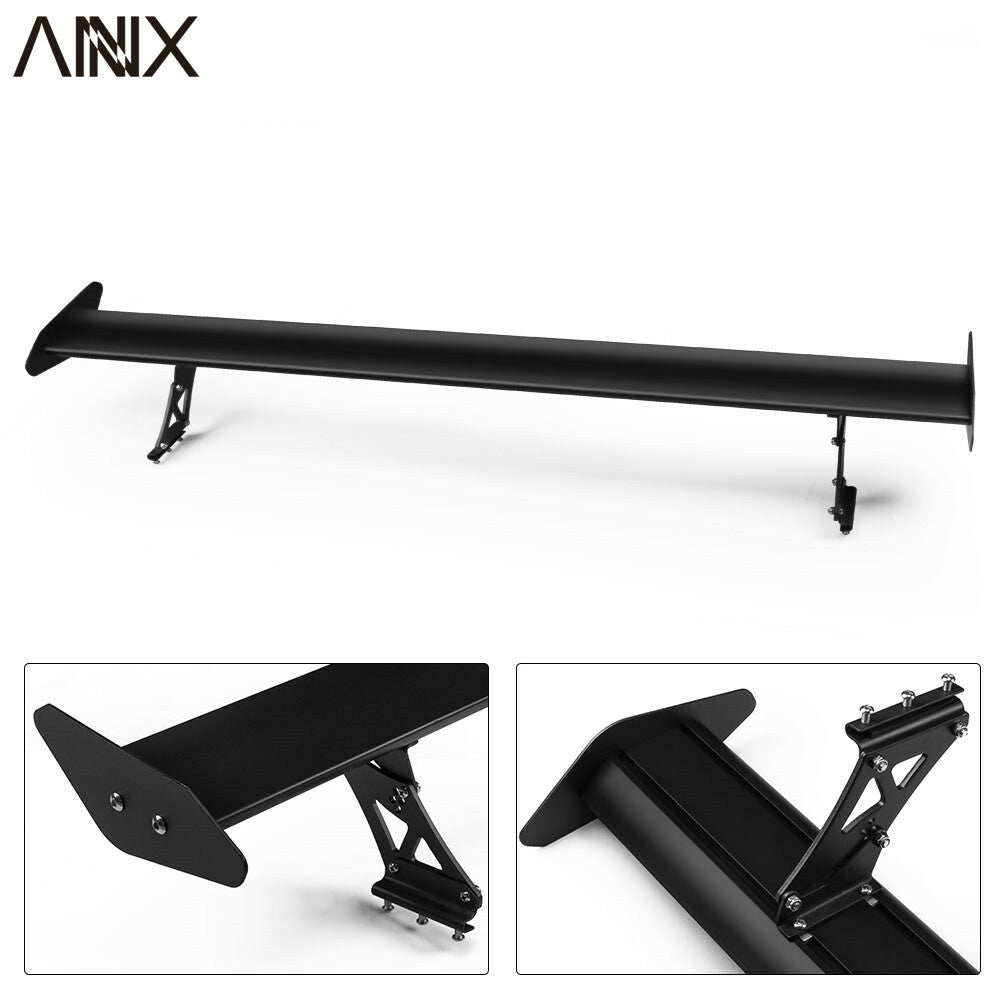 ya 3 6.25.3 135cm 53 Sliding Adjustable GT Car Rear Hatchback Bracket Spoiler Racing Wing